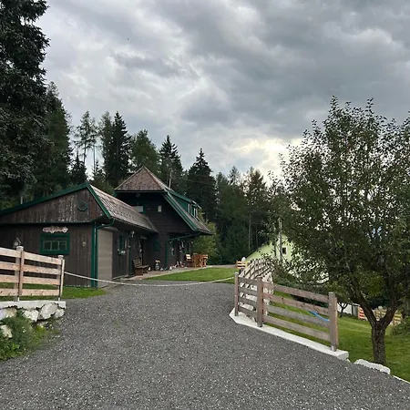 Panoramablick Huette Feriehus Scheifling