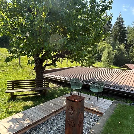 Panoramablick Huette Scheifling